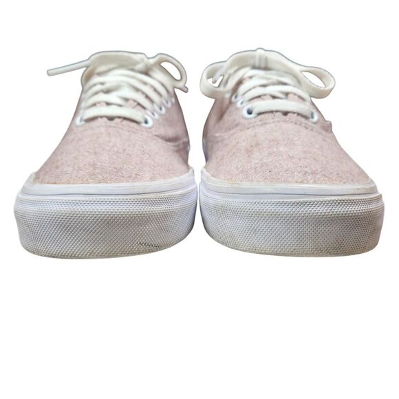 Vans Authentic Sneakers Unisex Flannel Violet Ice Pink Wool Platform Lace Up 8 - Picture 8 of 16